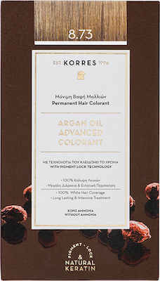 Korres Argan Oil Advanced Colorant 8.73 Χρυσή Καραμέλα 50ml